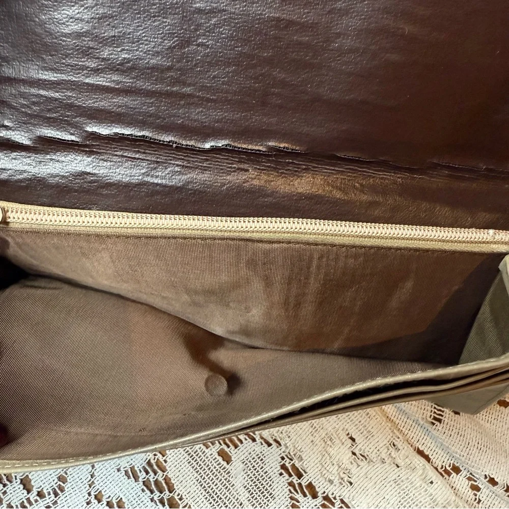 Dior Vintage Beige Leather Wallet